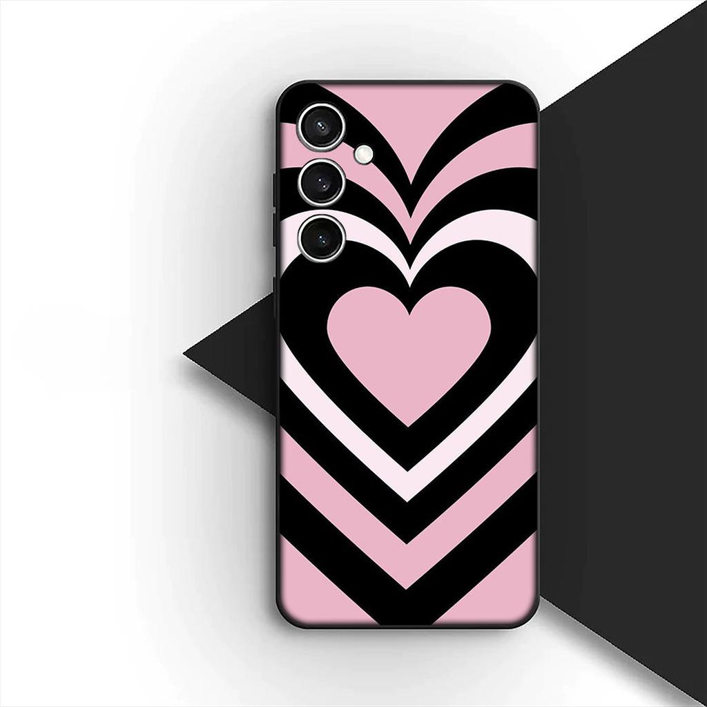 Casing for Apple iPhone 17 Pro XS Max Air 6 7 8 Plus 5 + SE 2022 SE2 16E Phone Cover Protective Case Star Dark Red Heart Love