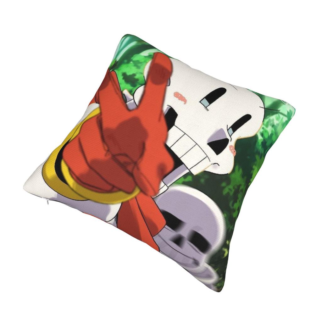 U-Undertale Papyrus Pillowcases Funny Pillow Case For Office Car Home Decor Custom Pillow Cover