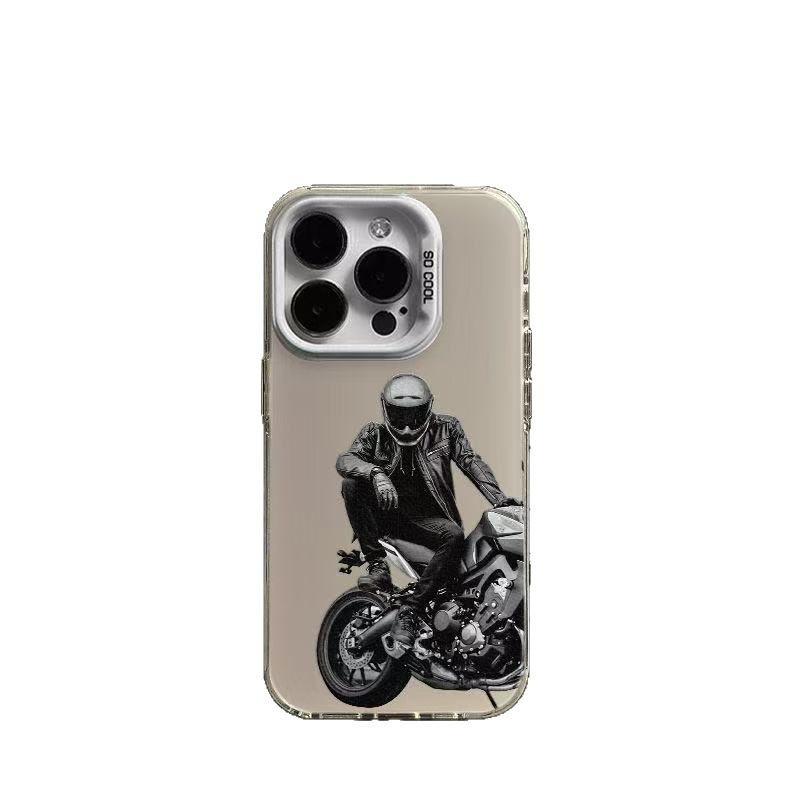 The new European and American locomotives are suitable for iphone17 mobile phone case Apple 15promax/14/13pro12 personality 11E