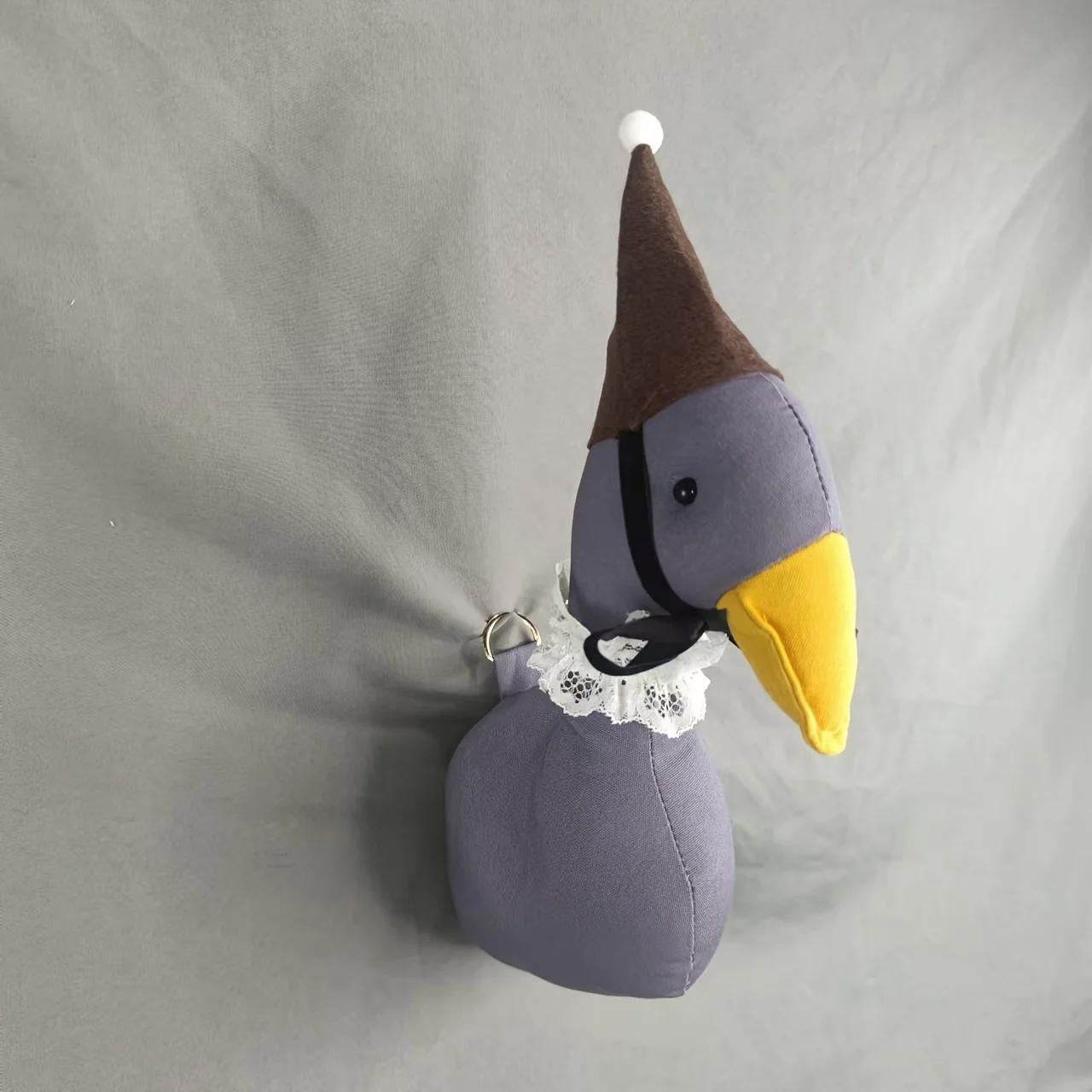 

Animal Head Ins Nordic Duck Ornament Wall Pendant Decoration Props Birthday Party Decoration фіолетовий