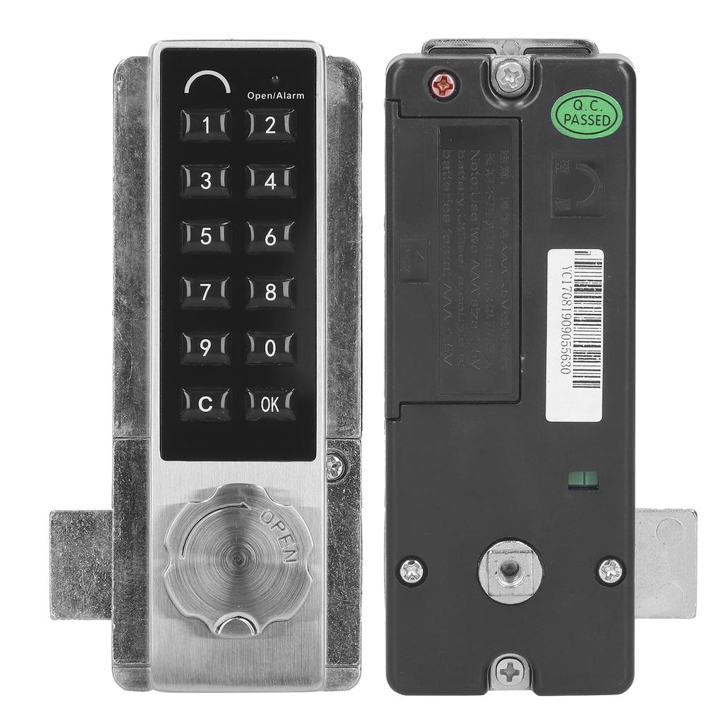 Electronic Keypad Door Lock Intelligent Password 1?15 Digits Unlocking for Sauna File Cabinet Drawer
