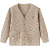 Balabala Boys' 2026 Autumn Cartoon V-Neck Cardigan