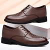Fashion Luxury Brand Men Casual Flats Genuine Leather Business Oxford Shoes Antiskid Gentleman Shoes Crocodile Pattern Formal Dress Shoe