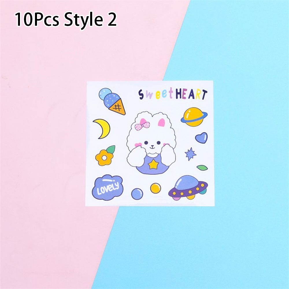 1/10Pcs Colorful PVC Stickers Waterproof Phone Water Bottle Decor For Children Boys Girls