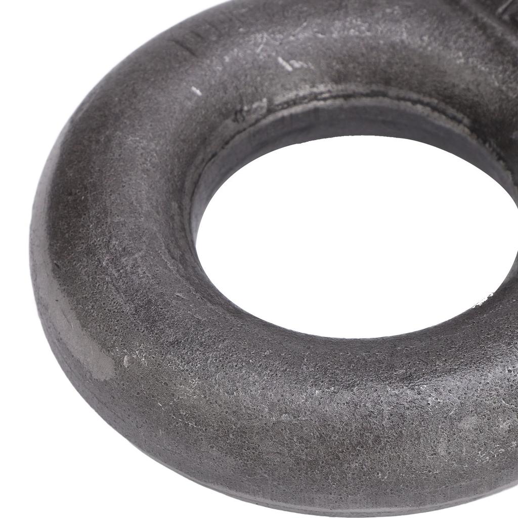 Tow Eye 3in Inner Diameter 12 Ton 25000lb MGTW Towing Eye Pintle Hitch Lunette Ring for Caravan Trailer Construction
