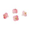 5 Pezzi Perline di Vetro Ciondoli Fiore Per Braccialetti Collane Fai da Te Creazione Gioielli