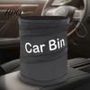 Foldable Garbage Bag Collapsible Car Trash Can Interior Waste Container Waterproof Oxford Multipurpose Snack Organizer Cloth Bin with Lid