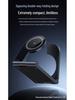 3-in-1 Foldable Wireless Magnetic Charger Stand for iPhone, Earbuds, and Watch - 15W Portable