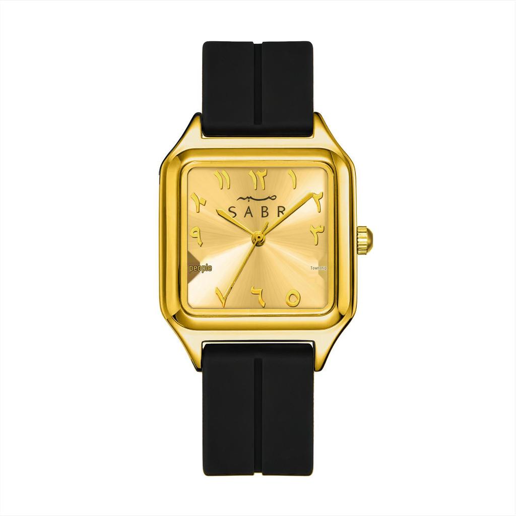 Roman Scale Square Waterproof Quartz Watch - Unisex Large Dial