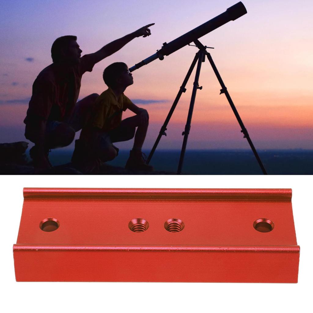 4.25in Dovetail Plate Telescope Dovetail Mounting Plate for Equatorial Telescope Theodolite Tripod
