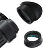 For Sample Observation Microscope Eyecup Highly Elastic Eyepiece Cover Microscope Cover Reduces Eye Fatigue Easy To Install