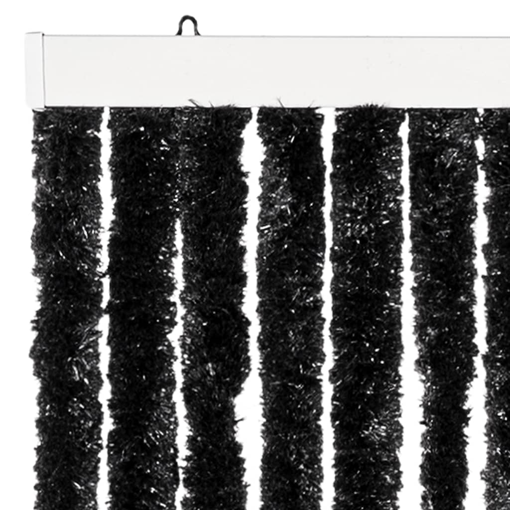 Insect Protection Curtain Anthracite 100 x 220 cm Chenille