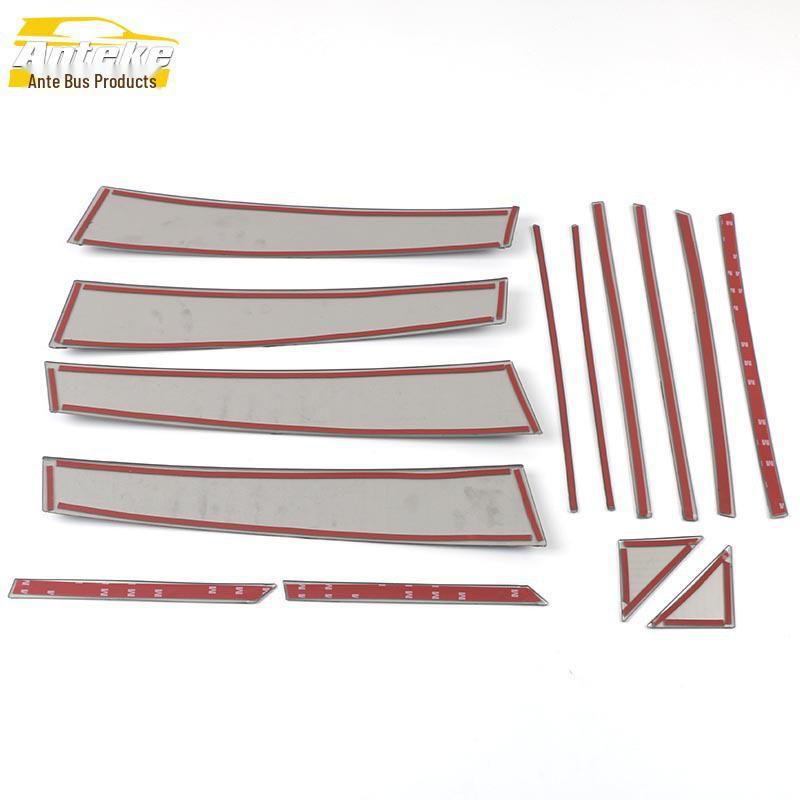 Fenglanda Car Window Trim: Anti-Scratch Glass Bright Strip for 22 Models