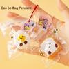 Mini Mochi Squishy Toys Bread Dumping Food Stress Relief Squishy Squeeze Toy Sensory Pinch Fun Party Favor Gift Keychain Pendant