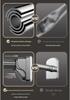 No-Drill Retractable Clothes Drying Rod for Curtain and Wardrobe Support - Nail-Free Bathroom or Shower Drying Rack.