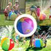 Kids Inflatable Water Spray Ball Fun Outdoor Garden Toy For Summer Playtime
