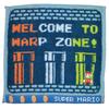 Marushin Hand Mini Nintendo Mario Warp Cotton Character Perfect Gift for 4485007200 Towel, Towel, Zone, Handkerchief, Design, Absorbent, Birthdays,