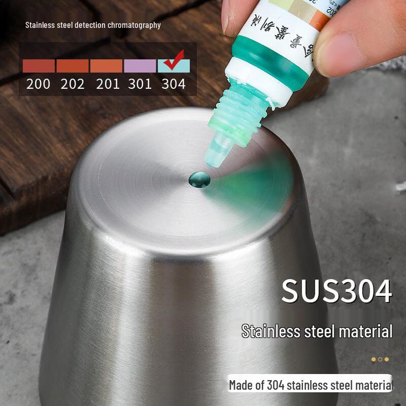 ZhiShi Creative Stainless Steel Fries Cup