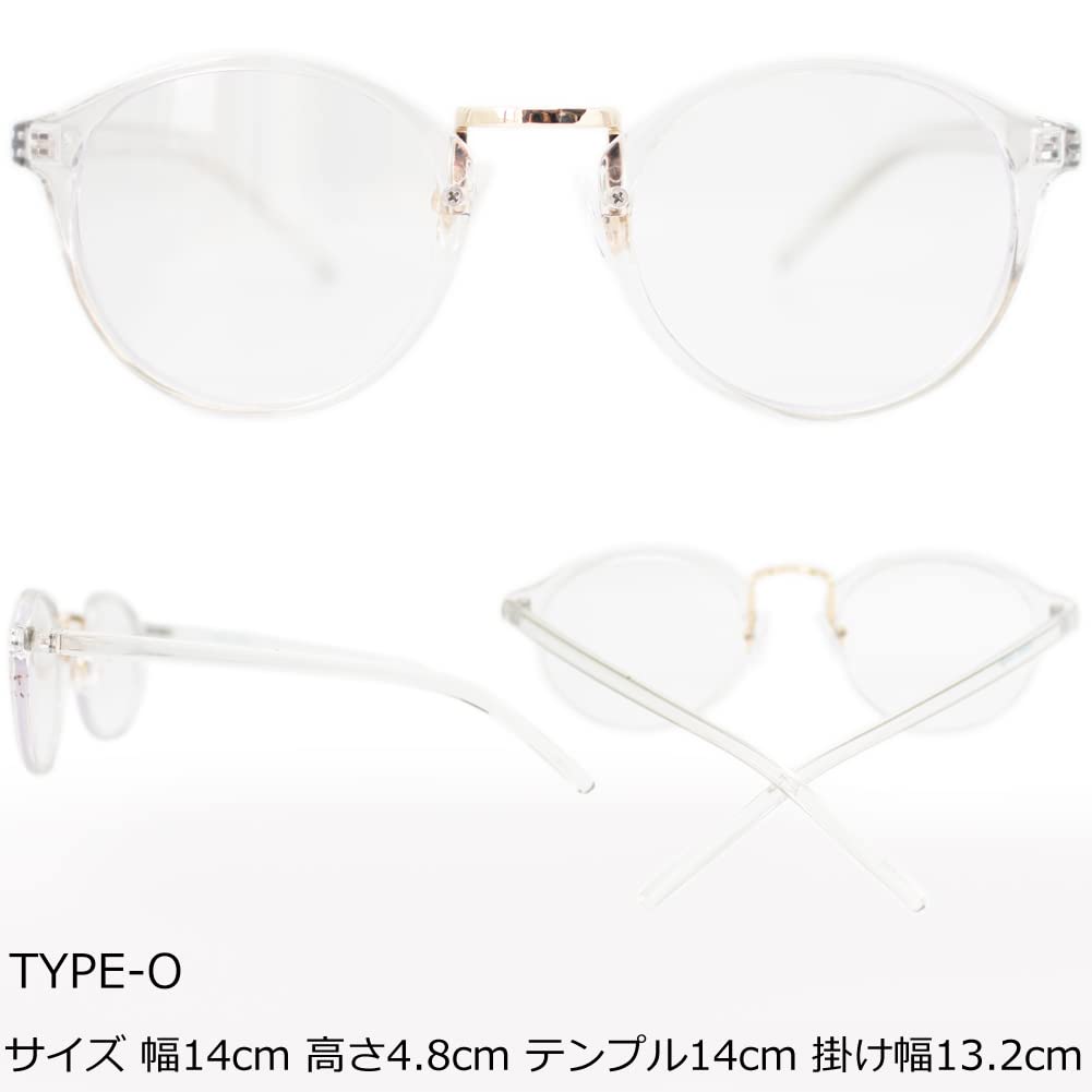 Blue Light Cut Glasses Sunglasses Fashion Glasses Clear Transparent Wellington Boston Square Oval Sports Driving UV Cut Blue Light Cut High