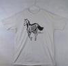 HOT Deftones White Pony Skeleton Horse White Heavy Cotton T-Shirt