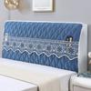 Four Season Universal Thickened Padded Headboard Cover Bedhead Fabric Full Protective Cover Solid Wood Soft Pack Bed Dust Cover