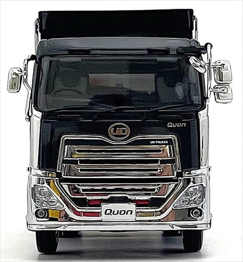 Kyosho Original 1/43 UD TRUCKS QUON KYOKUTO Dump Truck (Black Metallic) Finished Product KS03940BK
