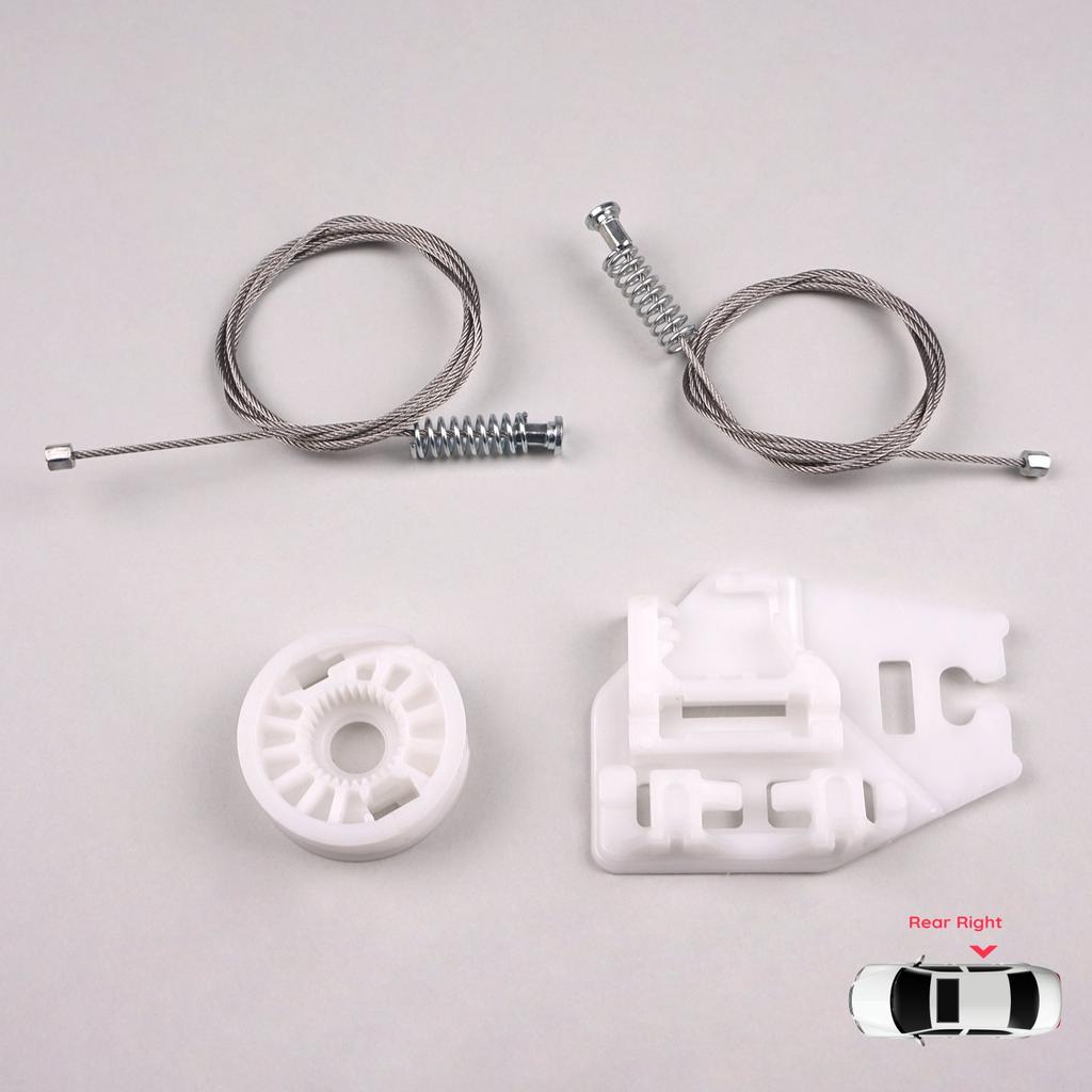 BWR504 Window Regulator Repair Kit Rear Right Door for BMW 3 Series E46 1998-2005 4/5 Door 51358212100