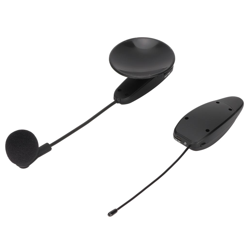 Wireless Instrument Microphone Omnidirectional UHF Clip Condenser Mic for Horns Trumpets Clarinets