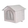 Outdoor Stray Cats Shelter Removable Cat Hideaway Winter Warm Weatherproof Cat House for Puppy Kitten Pet Supplies