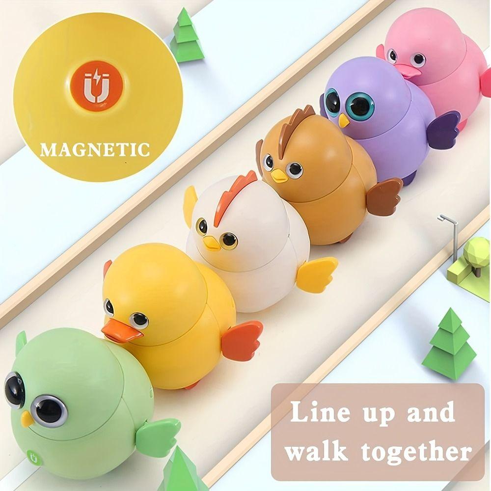 Magnetic Electric Walking Chick Chick Electric Walking Owl Magnetic Swinging Chicken  Toddler