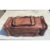 Leather Bag Travel Goat Gym Duffle Luggage Genuine Brown Vintage New Men's Men