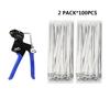 Automatic Zip Tensioning Tool Cable Ties Plier Cable Ties Guns Stainless Steel Hand Fastening Strap Cutting Wrap Tool Set