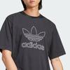 Adidas Adicolor Outline Trefoil Tee Black Men Streetwear IU2347