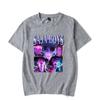 Hot Kpop Demon Hunters Saja Boys Print T-shirt Summer Casual Loose T Shirt Women Men Harajuku Shirts