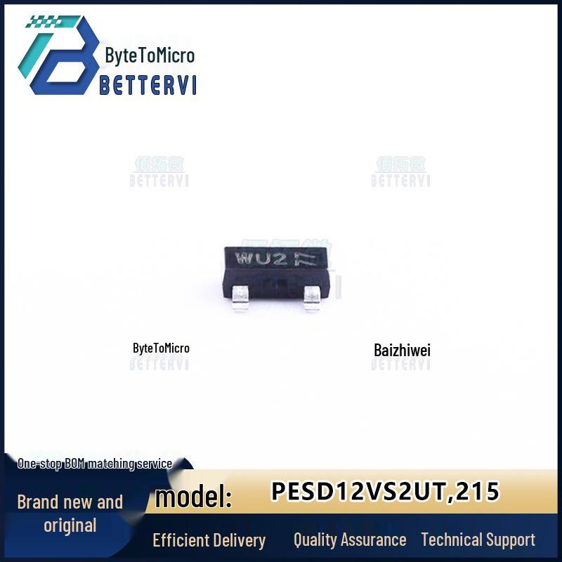 

Genuine PESD12VS2UT SOT-23 Electrostatic & Surge Protection (TVS/ESD)