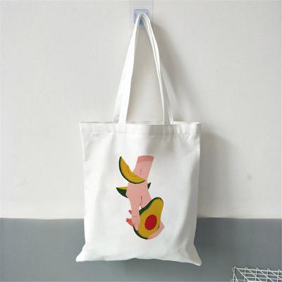 Cartoon Kawaii Gedruckt Harajuku Damen Schultertasche aus Segeltuch Koreanische Shopper Tote Große Kapazität Lässige Einkaufstüten für Frauen