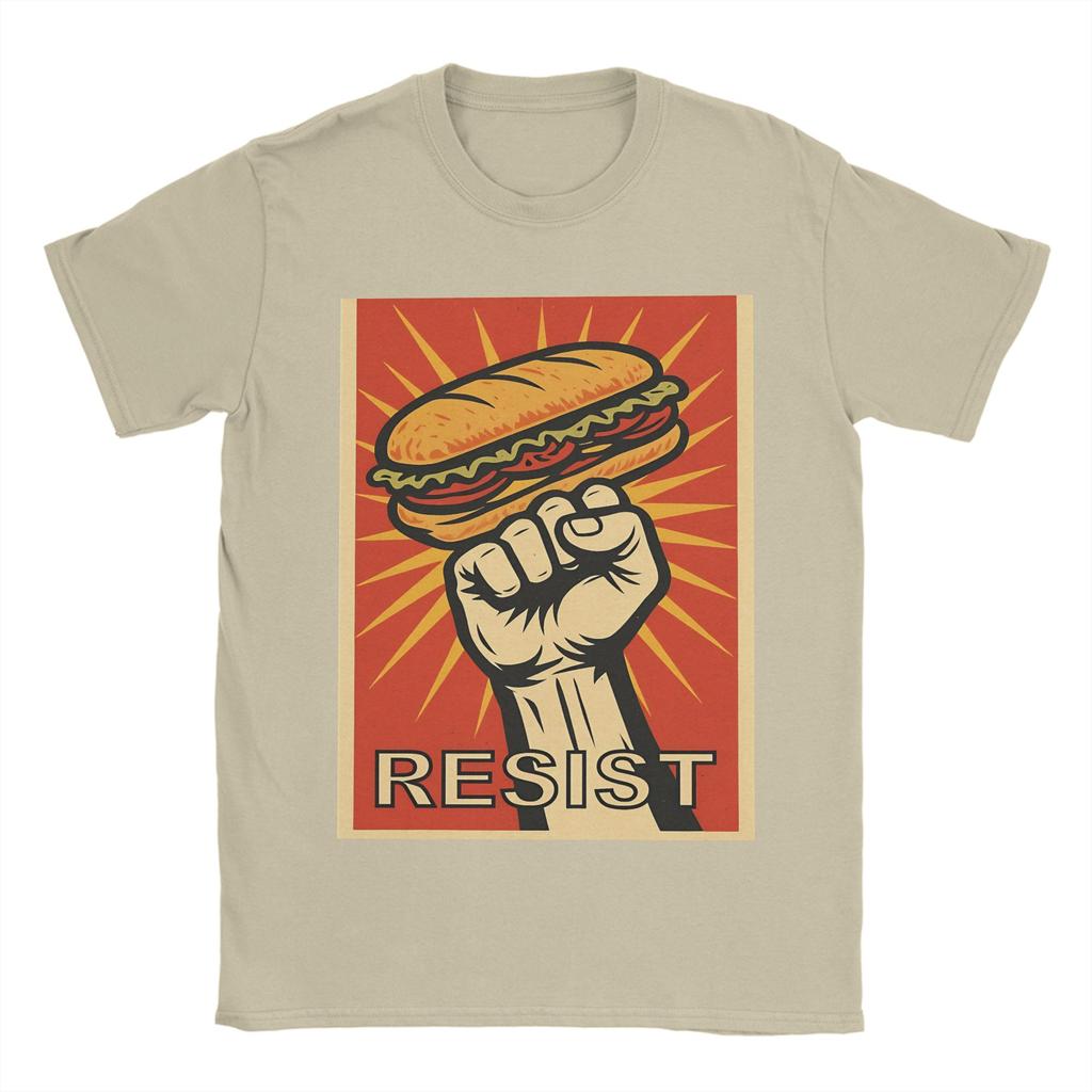 Men Dc Sandwich Guy T Shirt Pure Cotton Clothing Humor Short Sleeve Round Collar Tee Shirt 6XL T-Shirt