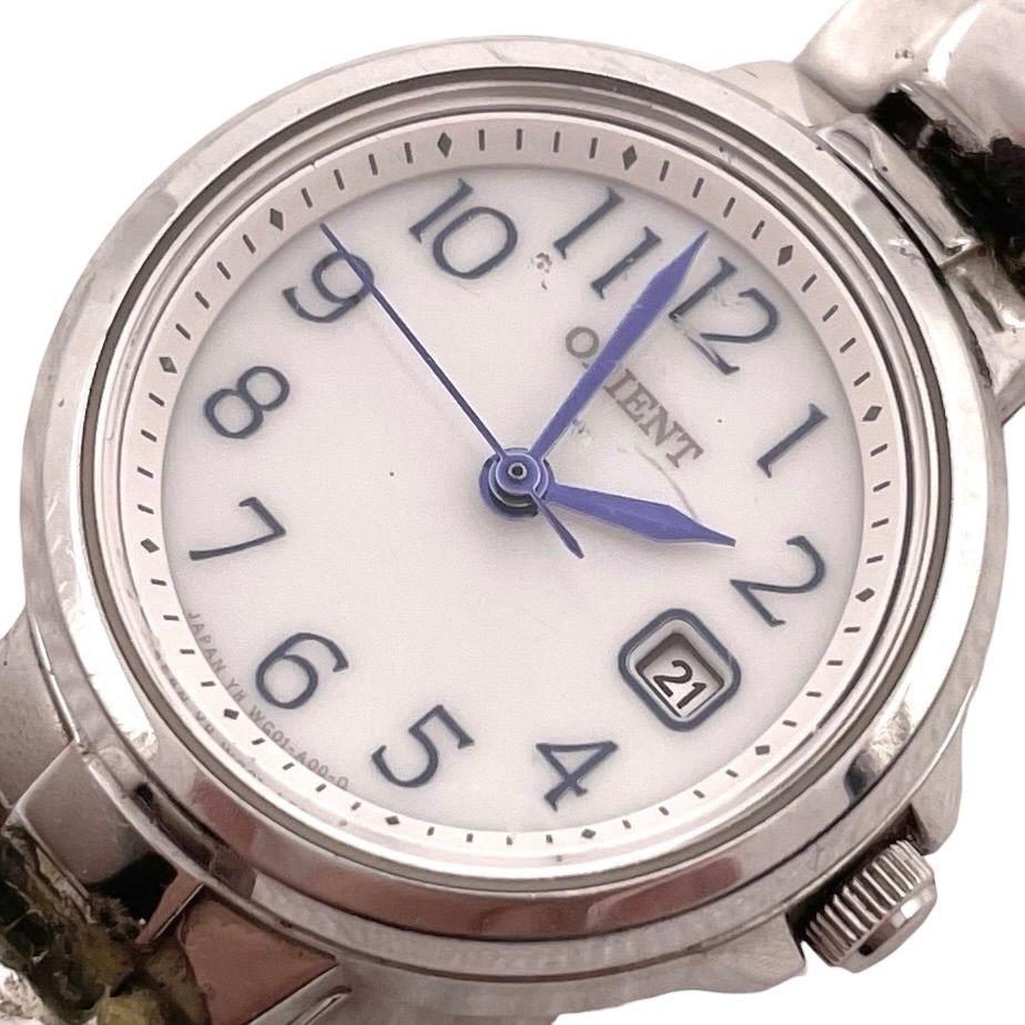 Used Fudo/Junk Orient ORIENT YOU Watch Ladies Solar Date [a96]