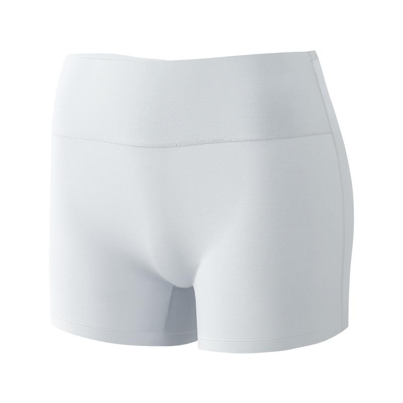 Girls Spring and Autumn High Fanny Pack Hip Anti Exposure Antibacterial Breathable High Elastic Belly Retraction Boxer Safety Briefs