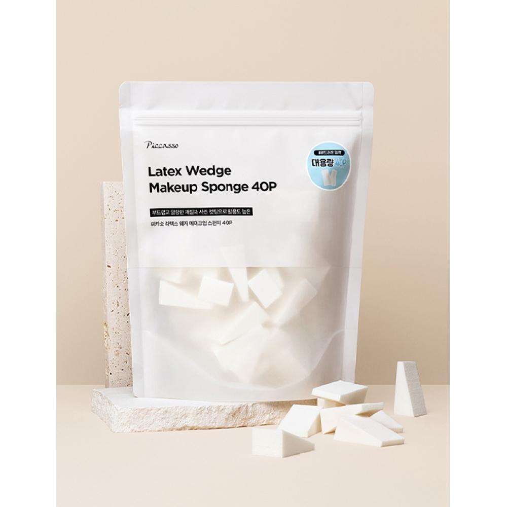 Picasso Latex Wedge Sponge 40p