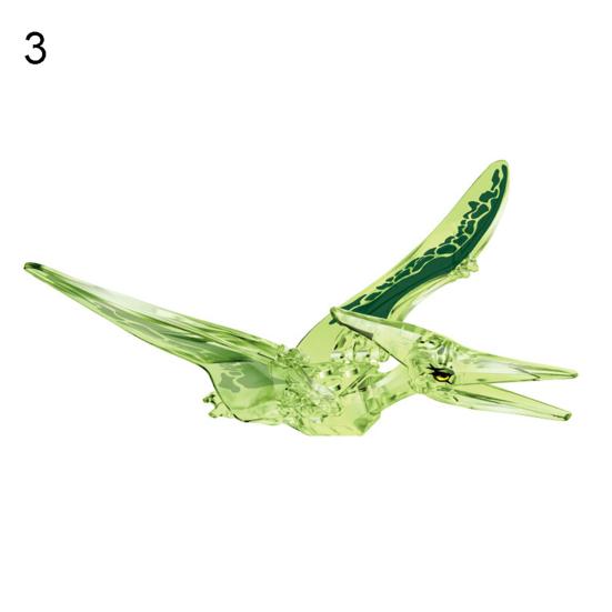 DIY 3D Dinosaur Model Crystal Puzzles Building Blocks Education Kids Toy Gift