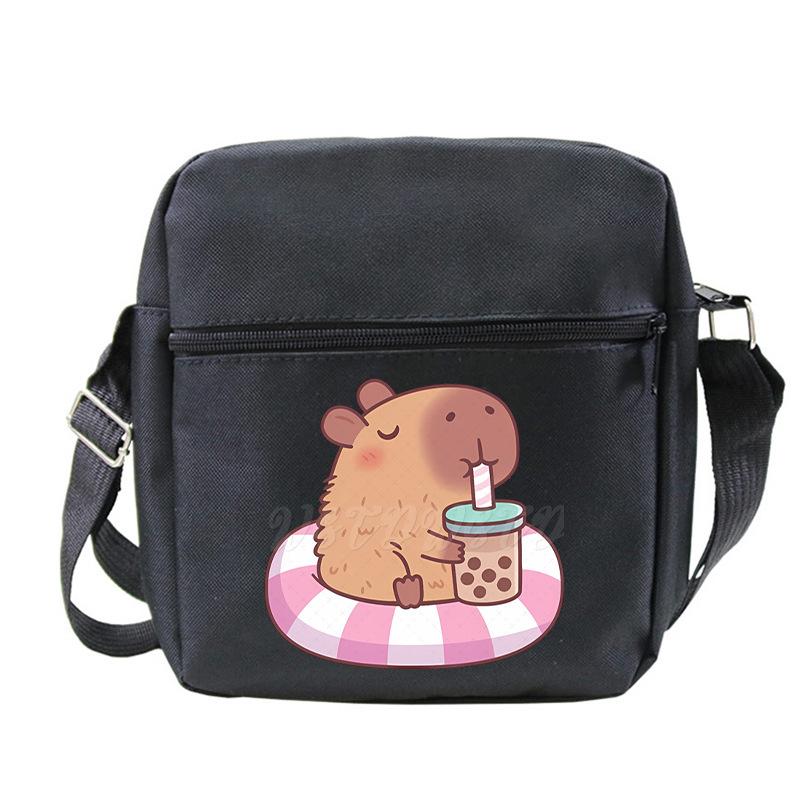 Fashion Versatile Children'S Portable Shoulder Bag Printed Trend Multifunctional Oblique Span Bag