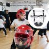 Maschera Protettiva per la Testa da Taekwondo Professionale Casco Tattico Velo per il Viso Bambini Muay Thai Boxing Taekwondo Karate Maschera Protettiva