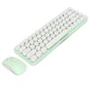Typewriter Keyboard and Mouse Combo 68 Keys 2.4GHz Stable   Battery Powered Retro Typewriter Keyboard for  