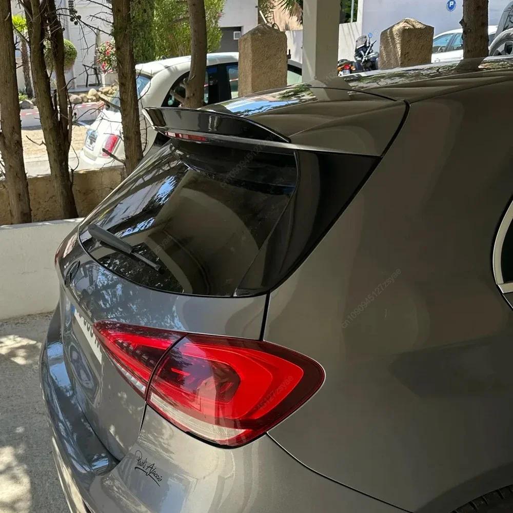 Car Rear Roof Trunk Spoiler Wing For Mercedes Benz A Class W177 A180 A200 A220 A35 AMG Hatchback 2018-2023 Bodykits Tuning