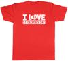 I Love St Georges Day Unisexs Unisex TShirt Tee