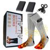 Heated Socks 4000mAh Rechargeable Heating Socks for Men Women Winter Warm Stockings with 3