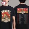 ZZ Top The Elevation Tour 2026 Kalender Unisex T-Shirt Alle Größen