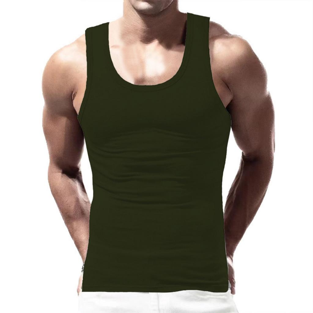 New Men's Summer Sports Casual Base Sleeveless Vest