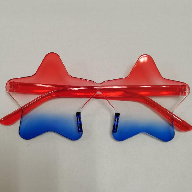 Ochelari de petrecere Ziua Independenței Ochelari decorativi Dragoste Noutate Club de noapte Petrecere Ochelari de soare Set Ziua Independenței Americane